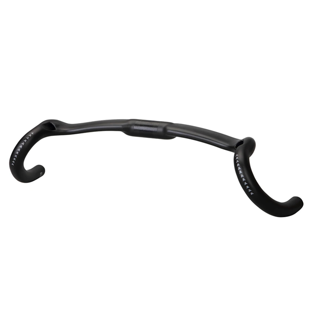 Carbon Fiber Gravel Bike Handlebar Big Flare Bar 370/390/410mm 30 Degrees