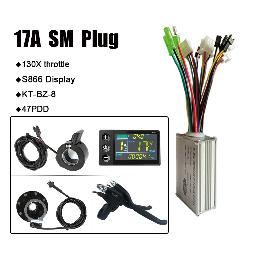 15A-35A E-bike Controller 250W 350W 500W 1000W 1500W Brushless Controller
