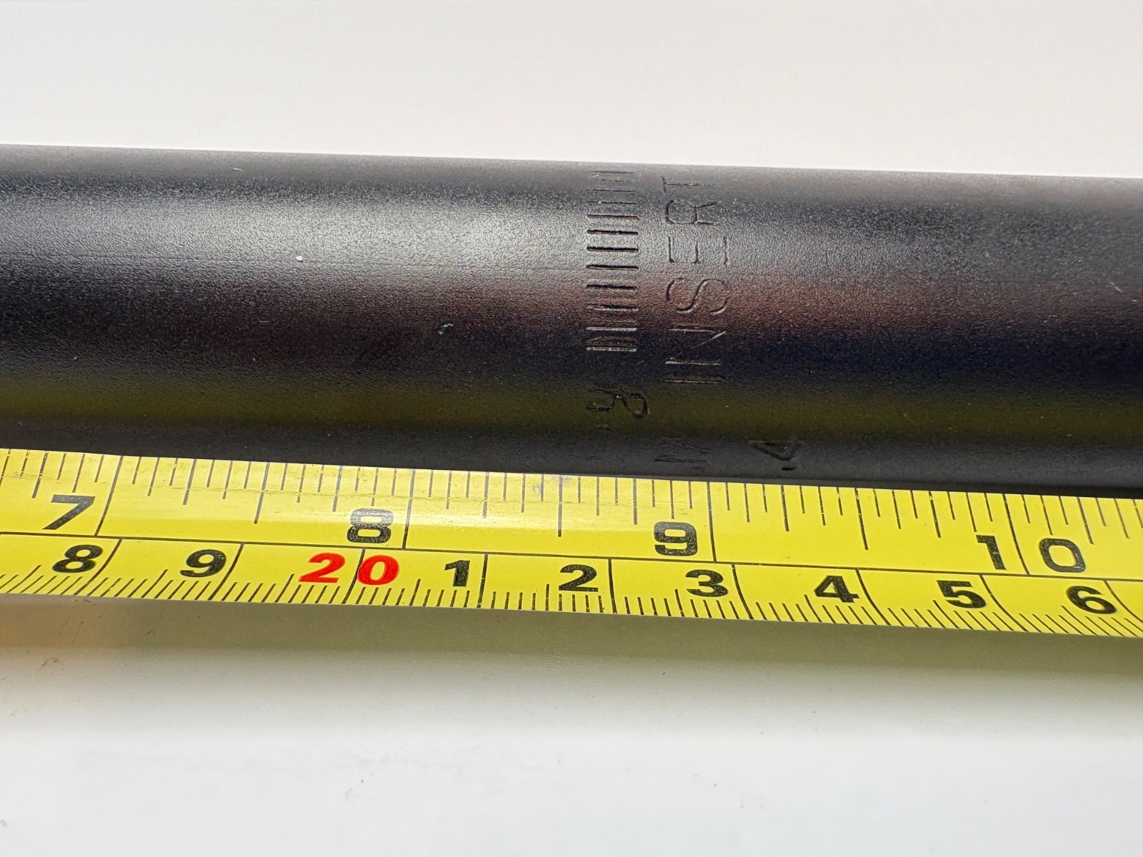 New Bike Bicycle Alloy Micro Adjust Seatpost 30.4mm x 300MM Black