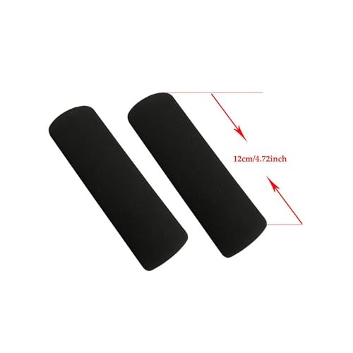 1 Pair of Foam Comfort Handlebar Grip Cover Set Motorcycle Anti 3.17-3.68