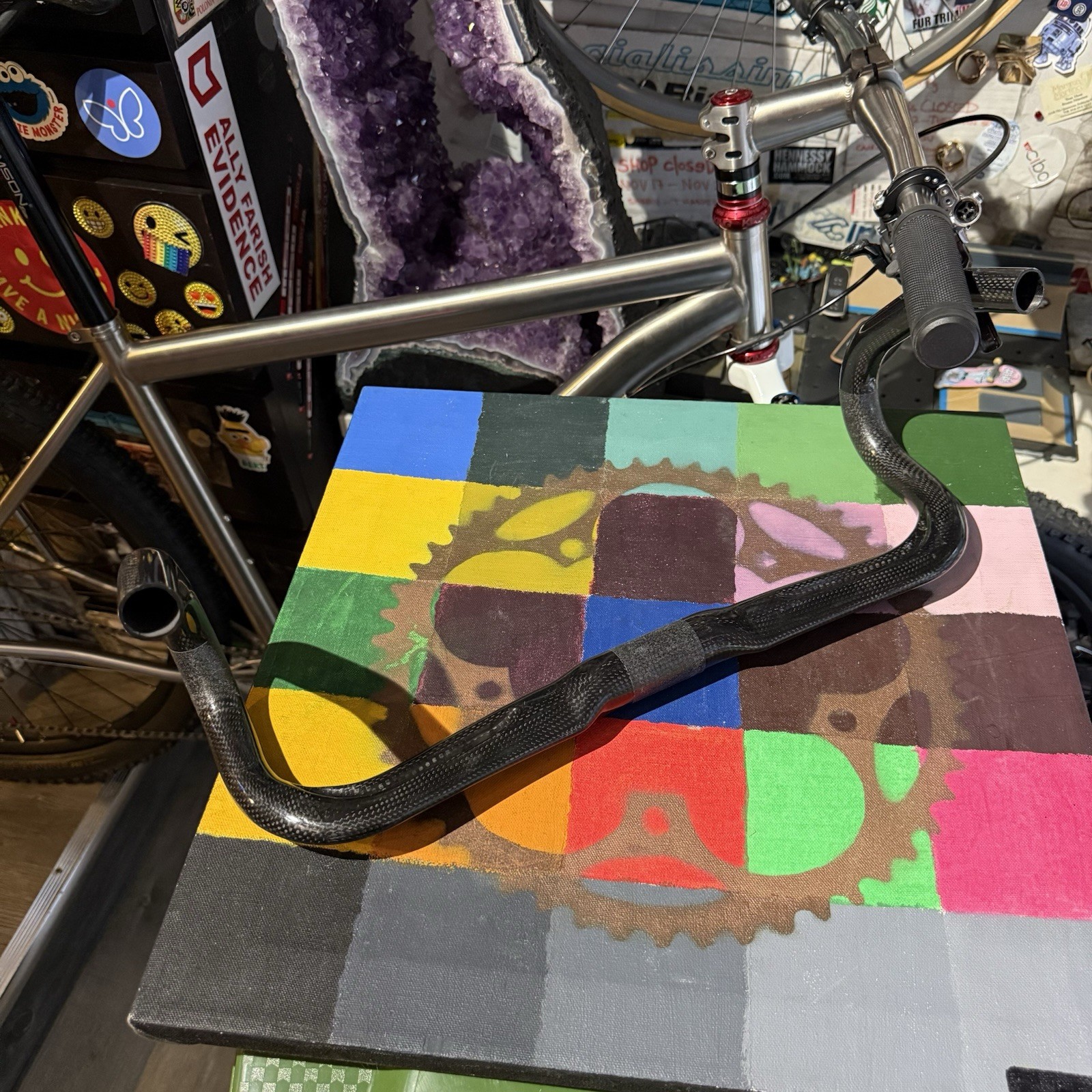 BRAND NEW FSA STREAM WCS 460mm CARBON ROAD BIKE DROP HANDLEBAR – 31.8 CLAMP RARE
