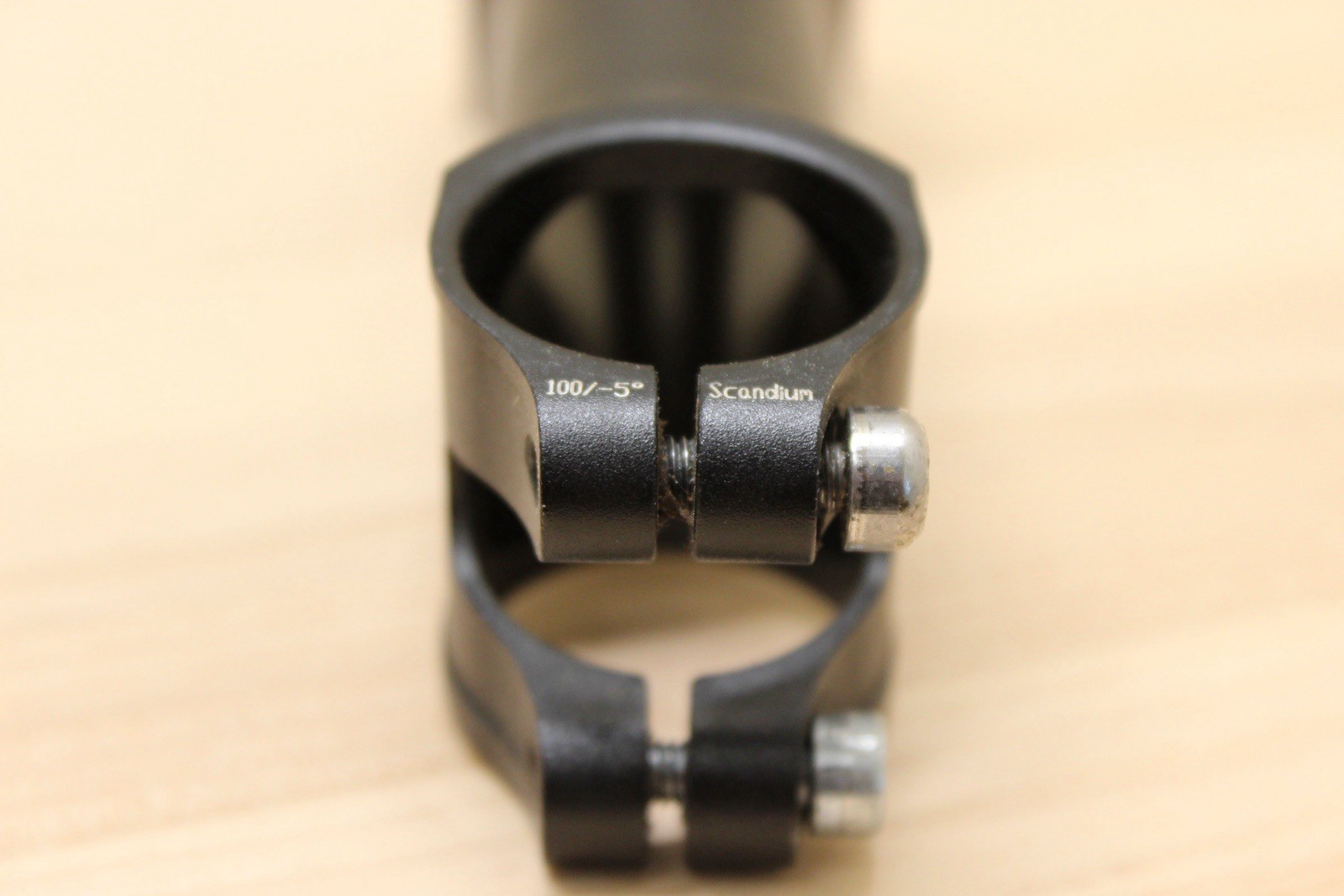 Control Tech Scandium Bike Stem For Road Bike With Carbon Face Plate 100mm -5 Dg