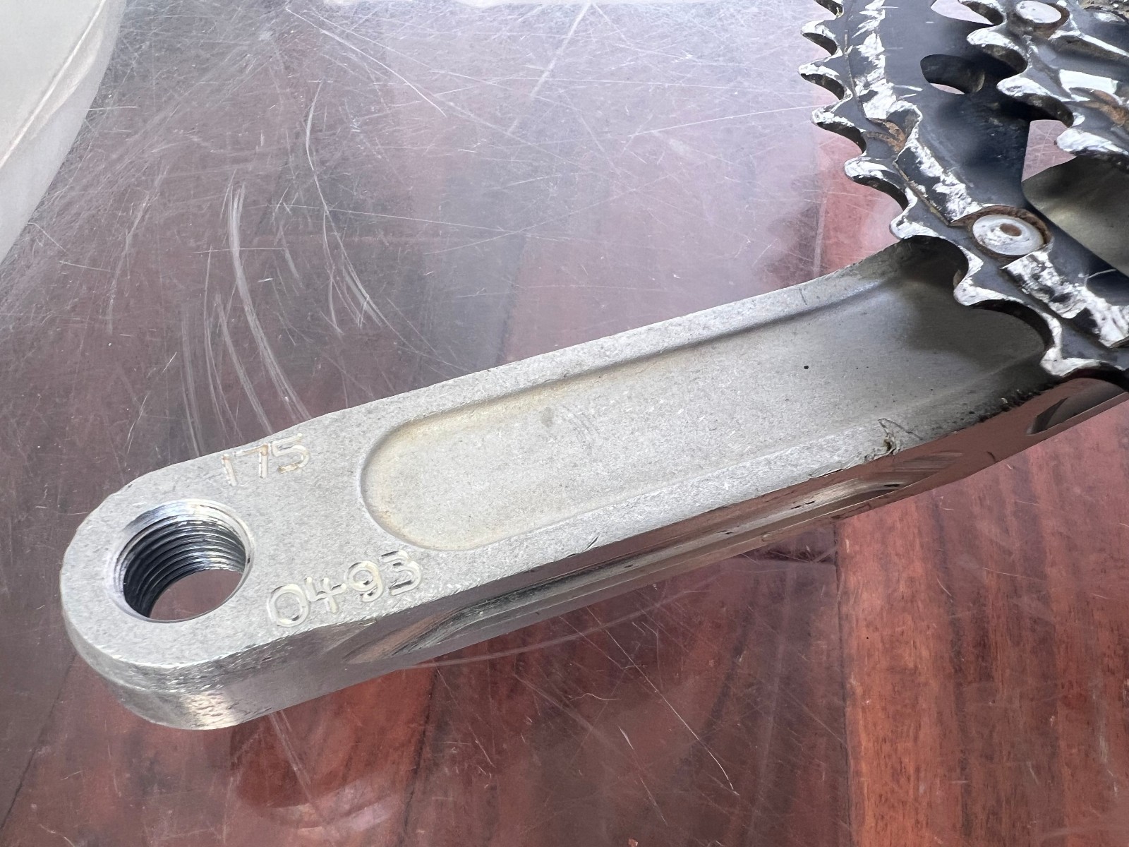 Vintage Race Face Forged Triple Crankset 42/32/22 175mm 5-Arm 8 Speed Retro MTB