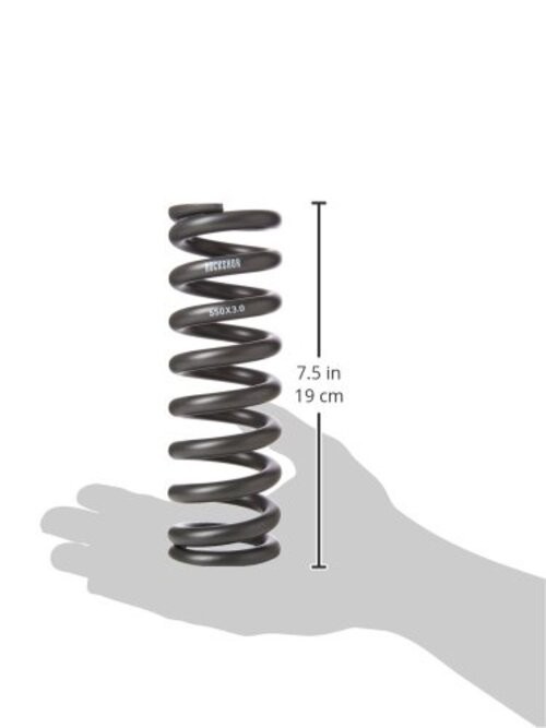 Vivid/Kage Spiral Rear Shock Absorber Spring 240 x 76 mm 400 lb Grey