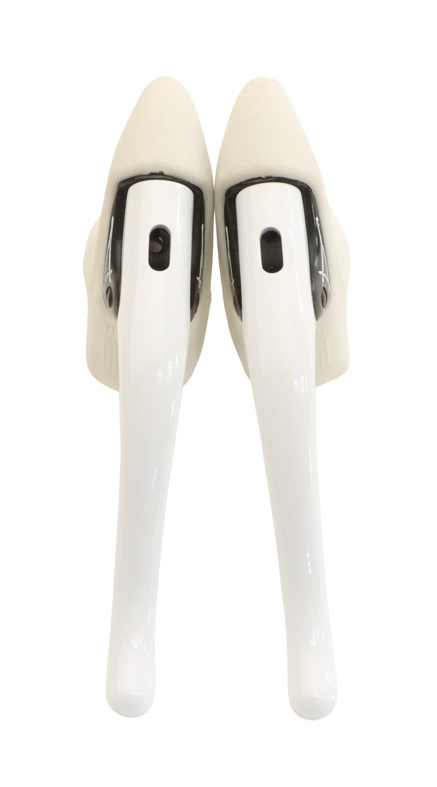 Dia-Compe AGC 251 / BRS 400 Brake Levers PAIR 23.8mm Clamp White/White NEW NOS