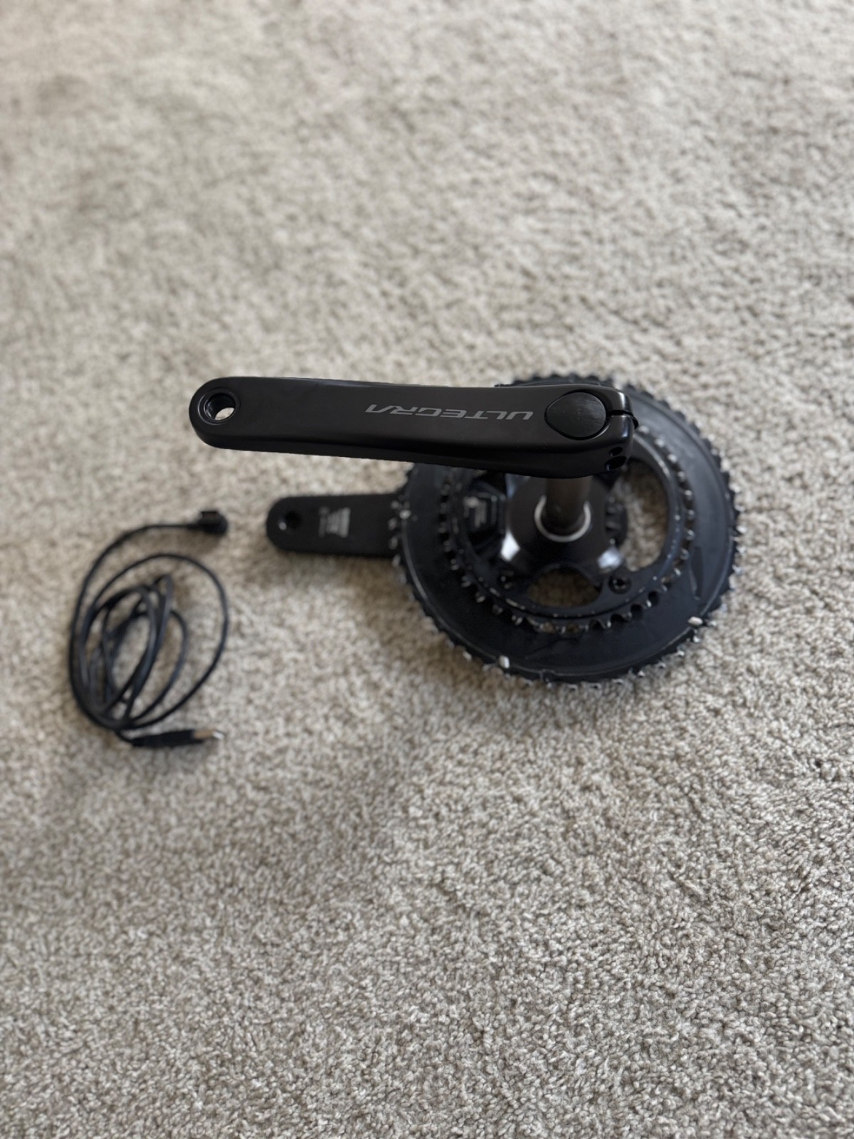 Shimano Ultegra FC-R8100-P Dual Sided Power Meter 2×12 Speed Crankset 172.5mm