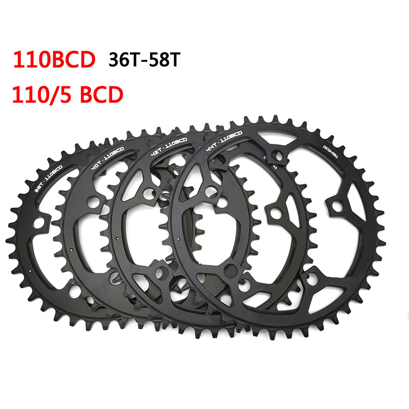 110BCD Chainring Narrow Wide Round Chain Ring 36 38 40 42 44T for Mountain Bike