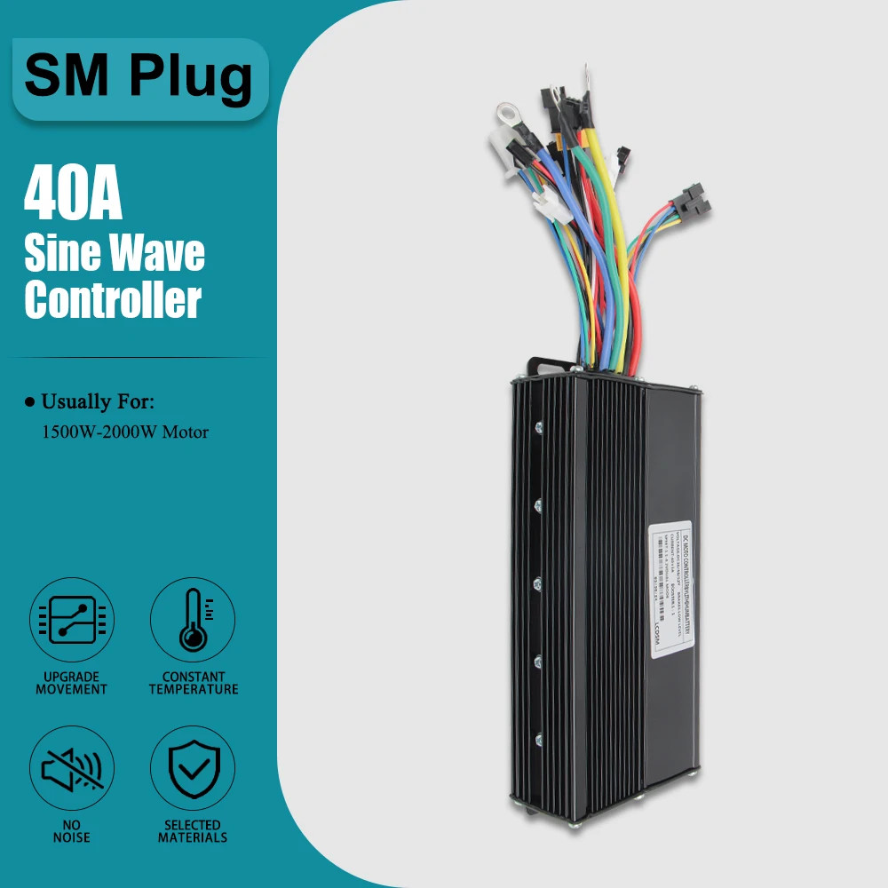 E-bike Three-Mode Controller Sine Wave with LCD Display and Learning Function