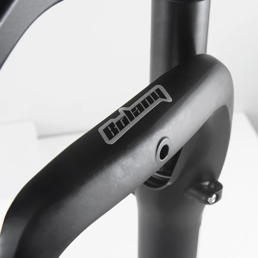 Snow E-bike Supension Air Fork 20/26inch Fat Tire MTB Front Fork 100mm Travel