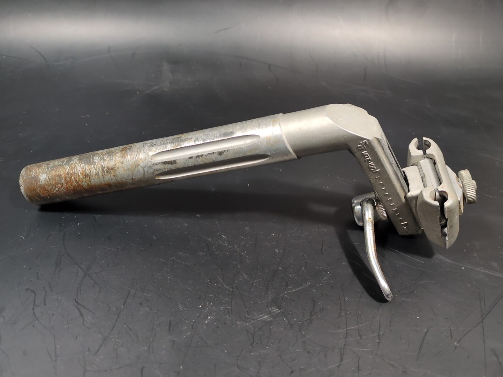 SR Sakae MTE-100 Adjustable Layback Aluminum Seatpost 26.4 x 230 Fluted Vintage
