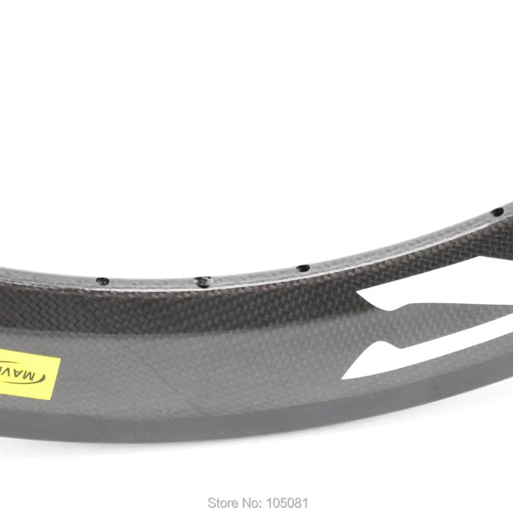 700C Full Carbon Fiber Rim Bicycle Ring Matt Glossy 3K UD 12K for Road Bike