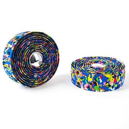 Super Vex Gel Road Bike Bicycle Handlebar Grip Wraps Bar Tapes with Multi-Color