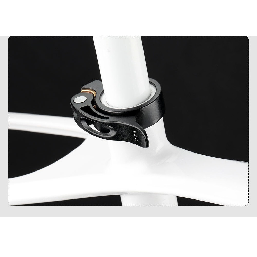Aluminum Seatpost Clamp with High Carbon Steel Fasteners 28.6 31.8 34.9mm