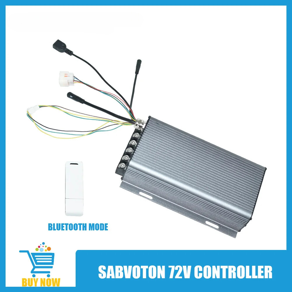 Programmable Bluetooth Controller 72V 100A No. 2 Protocol 5000W Ebike Motorcycle