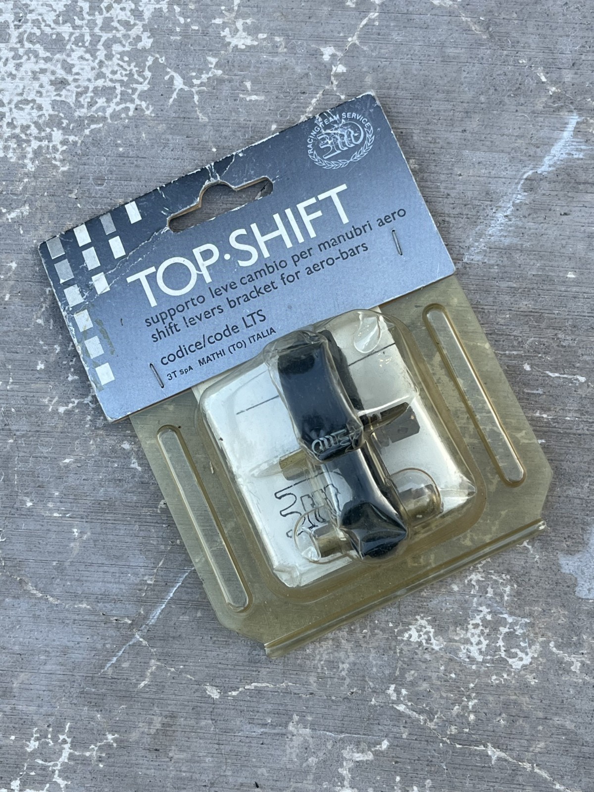 NOS 3TTT Italy Top Shift Bar End/Downtube Shifter Aerobar Mount | 22.2 mm