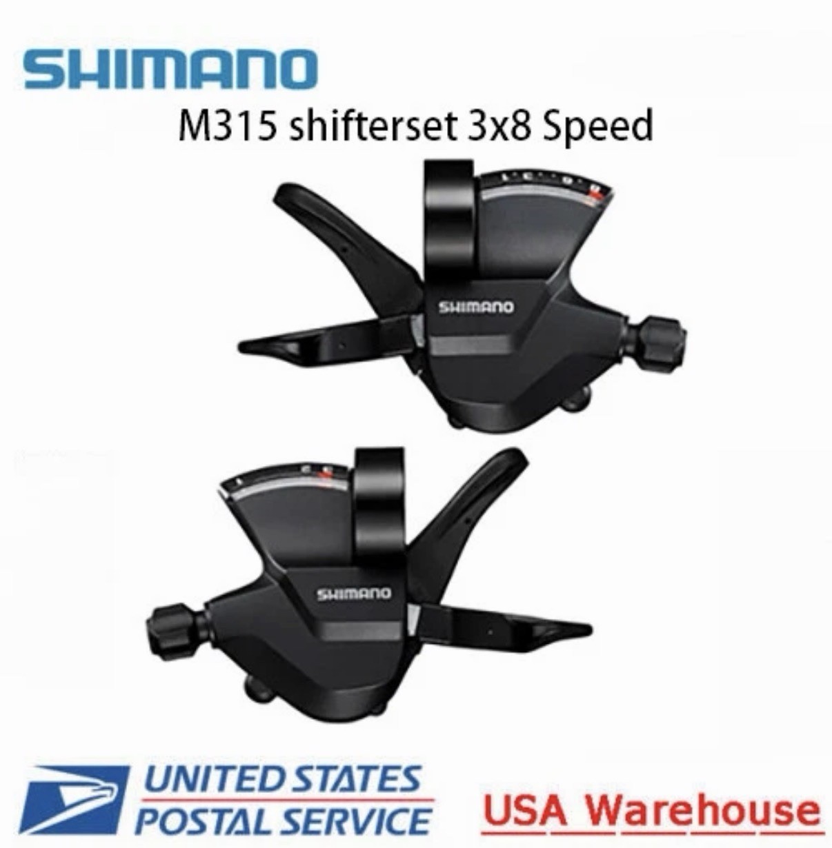 Shimano Altus SL-M315 Rapidfire+ 2×7/ 2×8/ 3×7 / 3×8 Speed Trigger Shifter