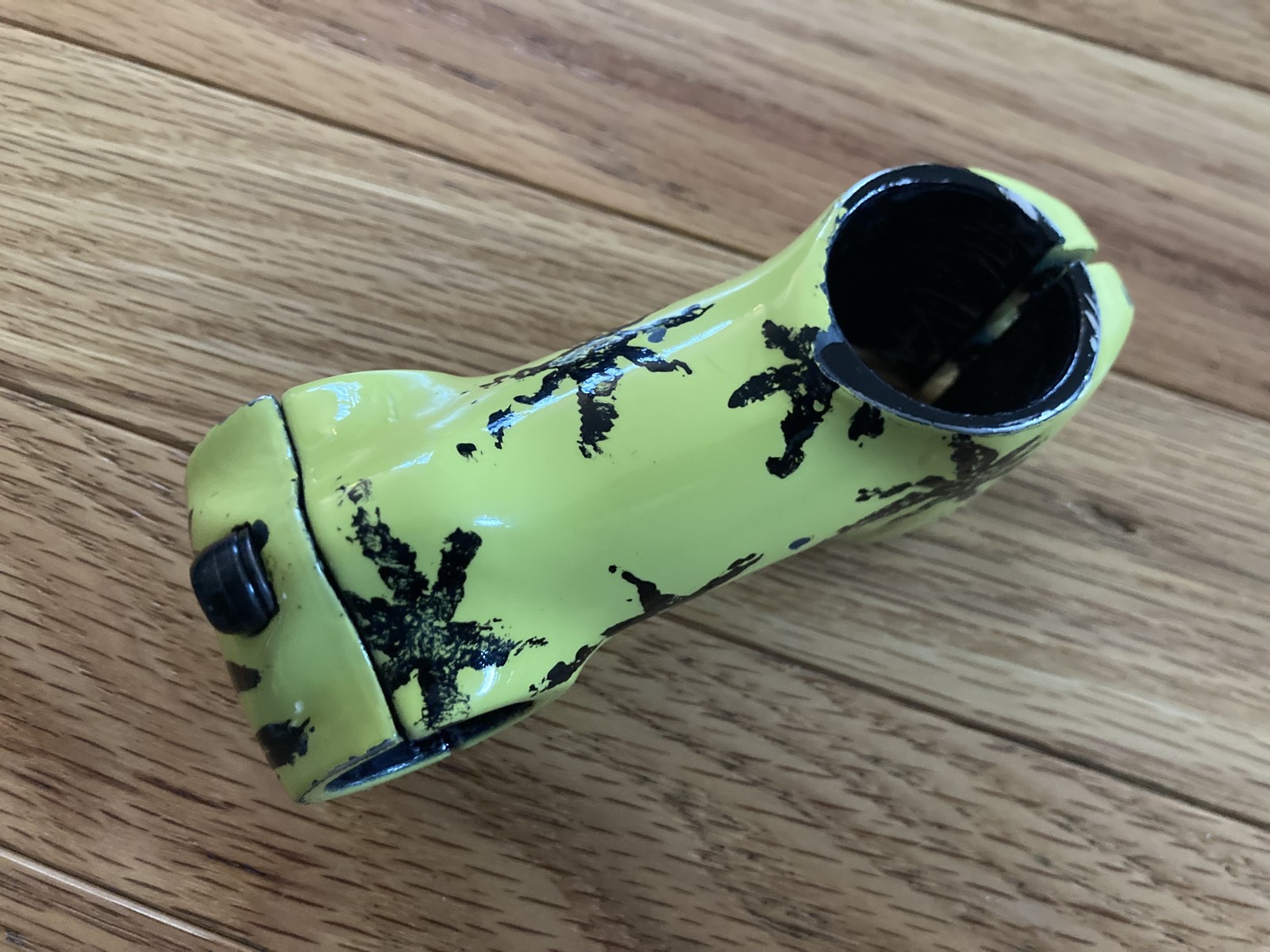 Fixie Tracklocross Answer Riser Bar and Custom Painted threadless stem