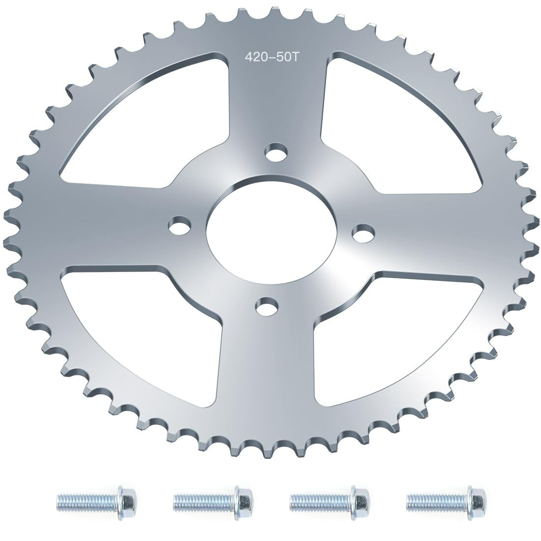 Lightweight 50 Tooth Sprocket Replacement for Coleman Powersports & Baja Warrior