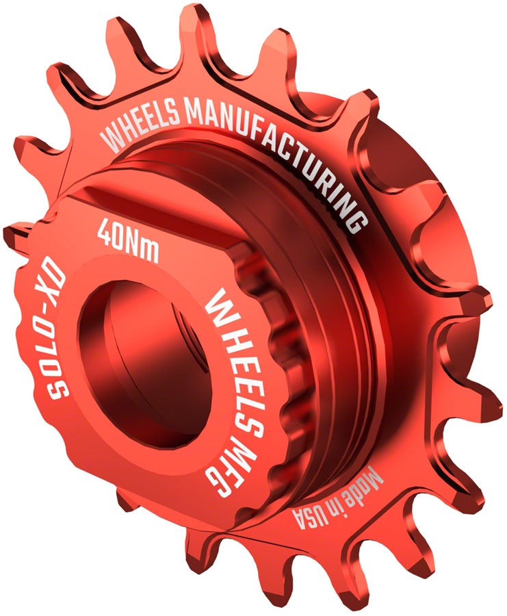 Wheels Manufacturing SOLO-XD XD/XDR Single Speed Conversion Kit – 18t, For SRAM