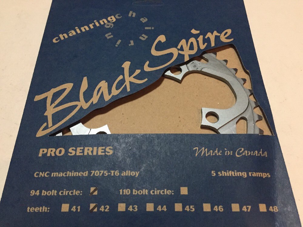 NOS Blackspire Pro Chainring 42T 94 BCD 7075-T6 Alloy Made in Canada