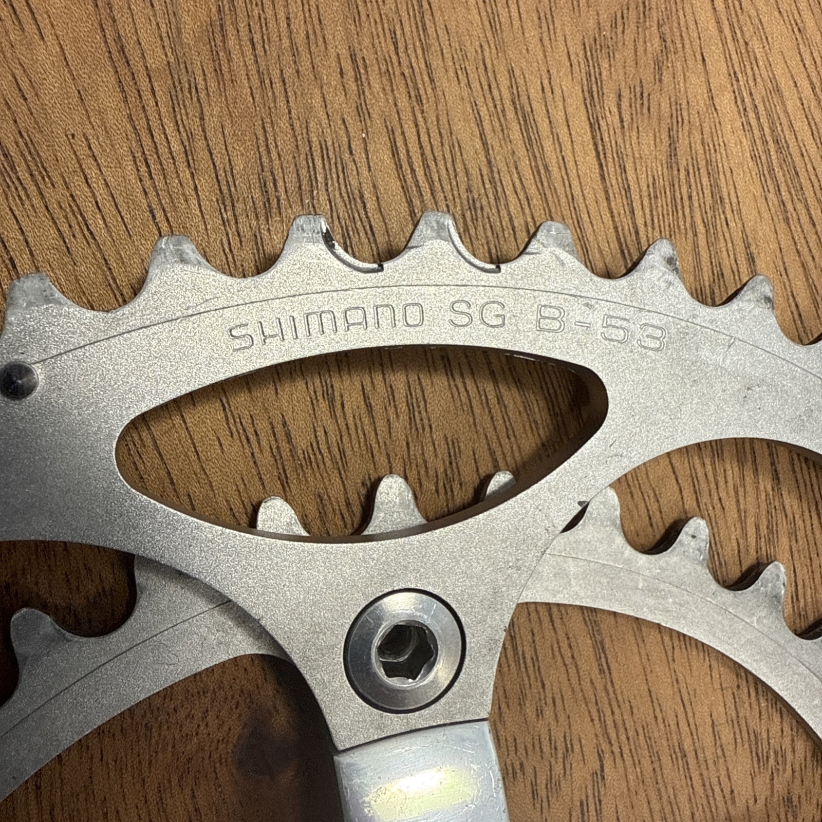 Shimano Dura Ace Crankset FC-7700 172.5mm 53/39 Double 130 BCD w/ BB-7700