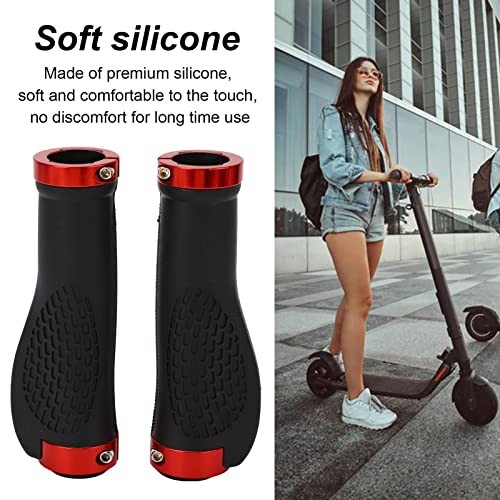 2Pcs Electric Scooter Handle Sleeve, Silicone Prevent Slip Handlebar Grip
