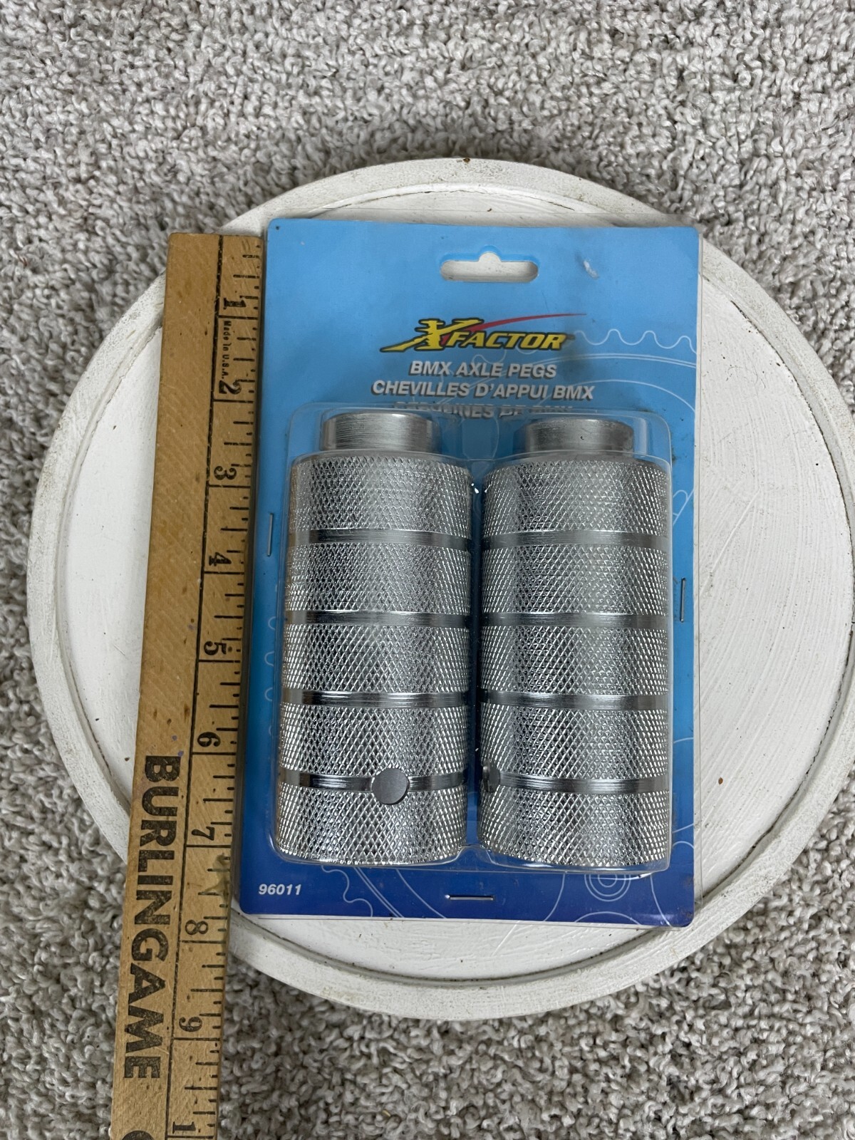 Kent Bicycles XFactor #96011 BMX 5″ Axle Steel Pegs Accessory