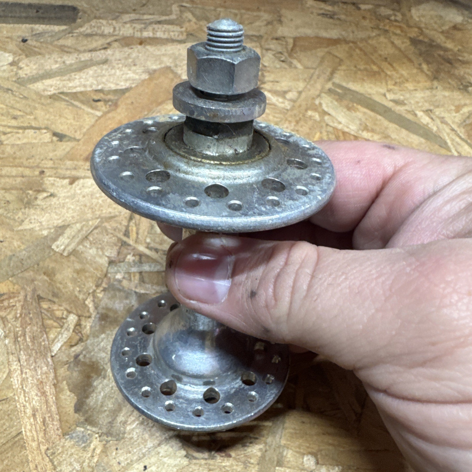 Vintage Sunshine 36 Hole Front Hub For Panasonic Bicycle Nutted Front 5345