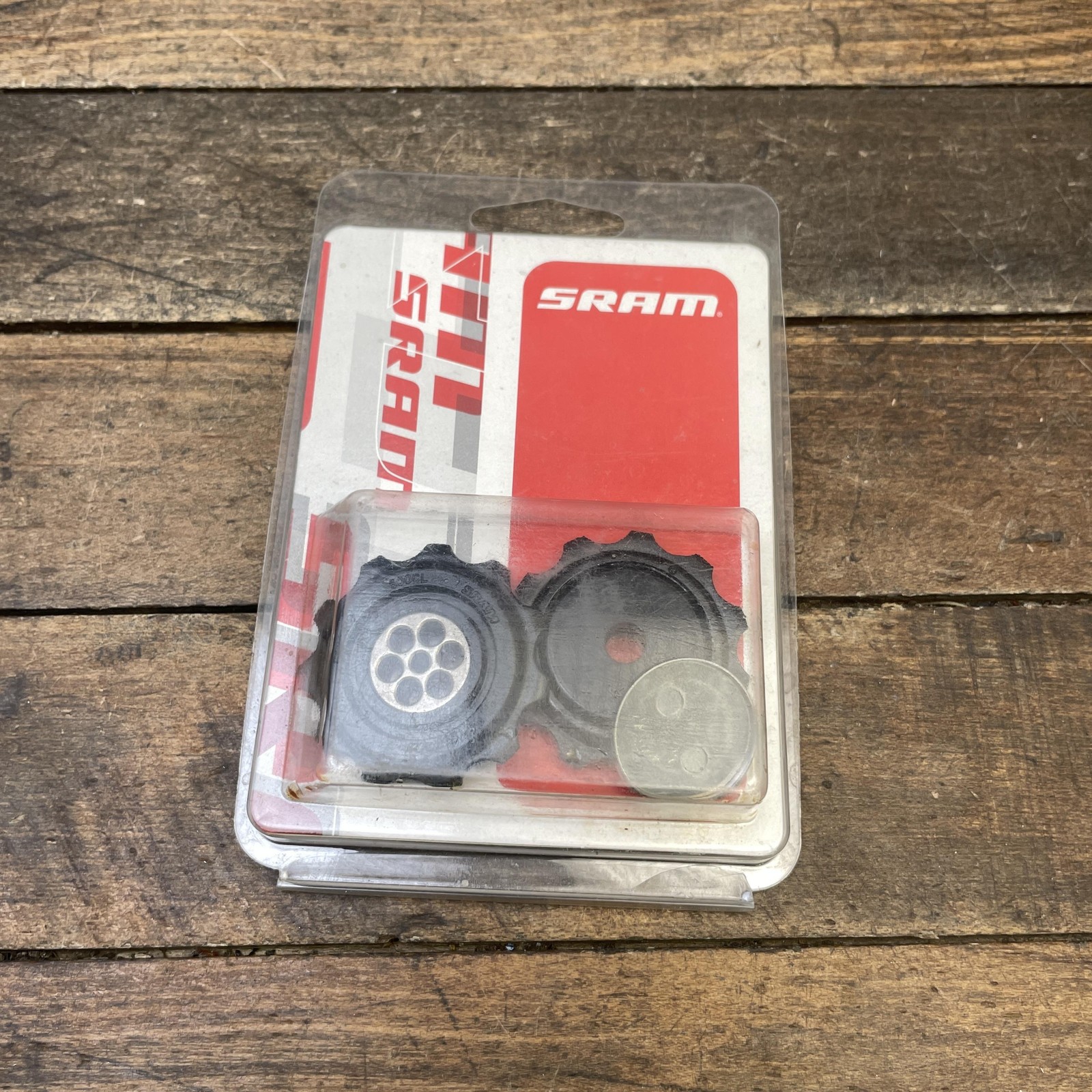 SRAM X9 Rear Derailleur Pulley Kit 05-09 Medium Long Cage Black MTB Bike 55g