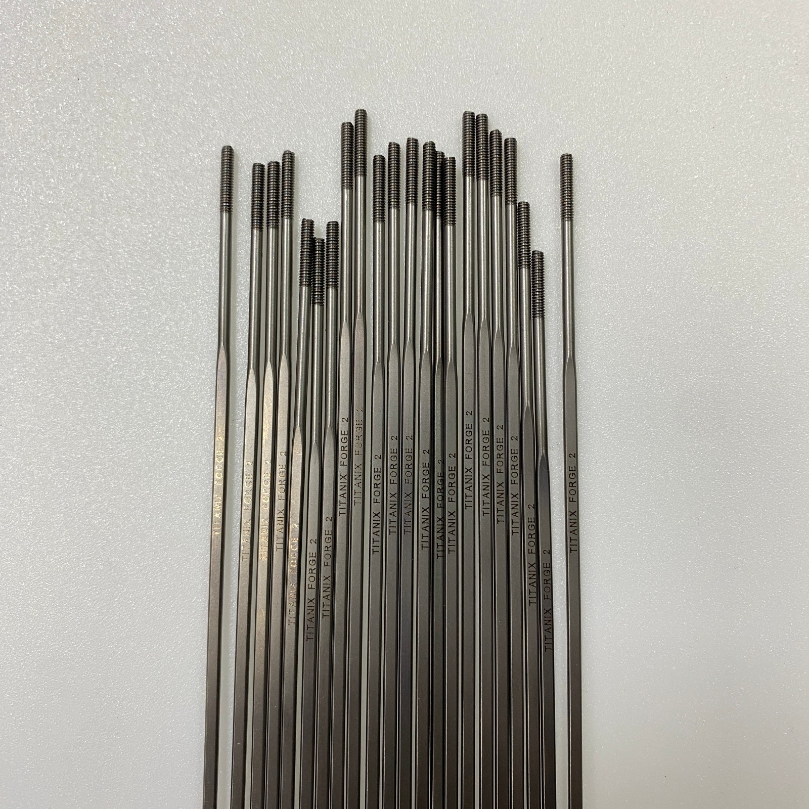 Titanium Spokes 14G Heavy Duty | Enduro Downhill AM | Custom Length