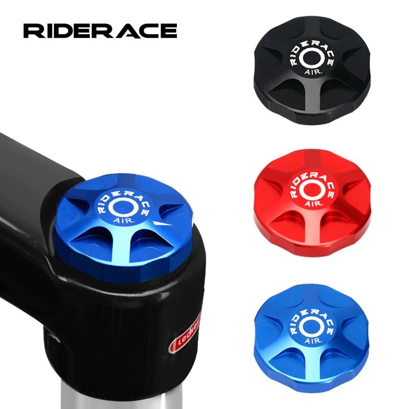Bicycle Suspension Fork Cap Parts Shoulder Cover Aluminum Alloy Bike Air Gas for