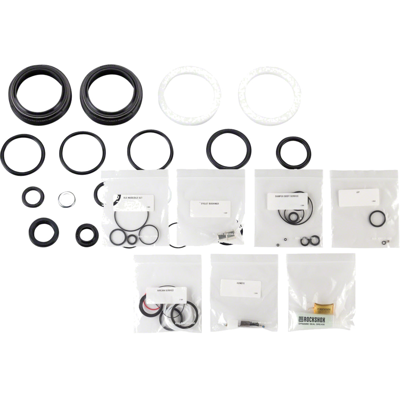 RockShox Fork & Rear Shock Service Kits | 200 Hour/1 Year Maintenance for Pike
