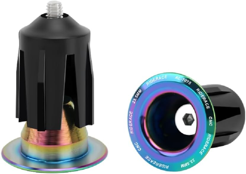 Bicycle Handlebar Plugs for Mountain Bikes, Road Bikes, and F Style: Corlorful