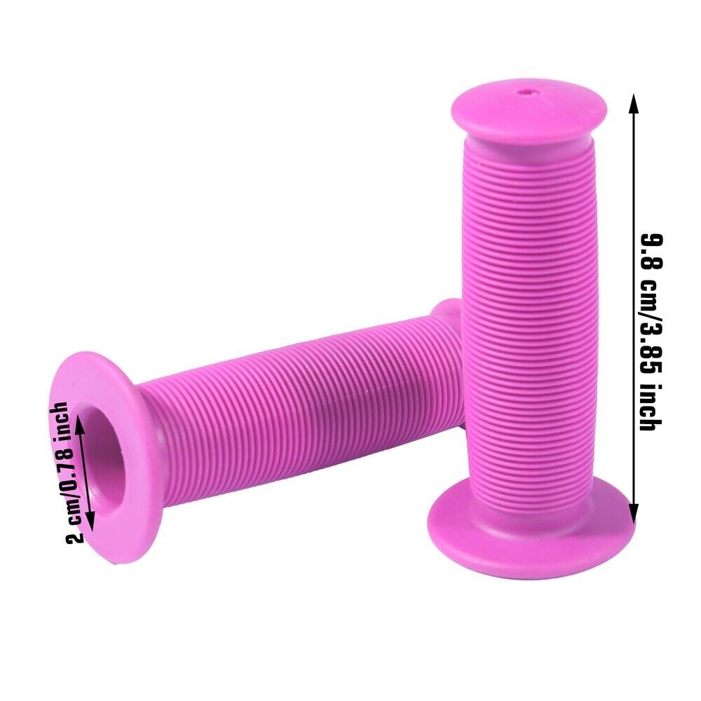 New Motorcycle Scooter Bicycle Anti-Slip Soft Rubber Handlebar Hand Grip Cover