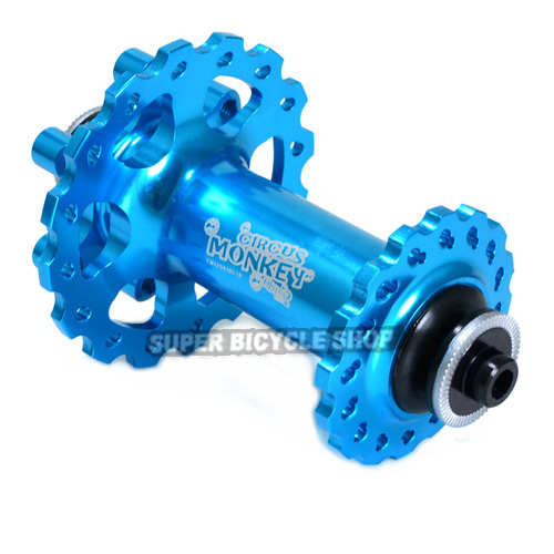 Circus Monkey HDW2 MTB Front Disc Hub,24 Hole,Sky Blue