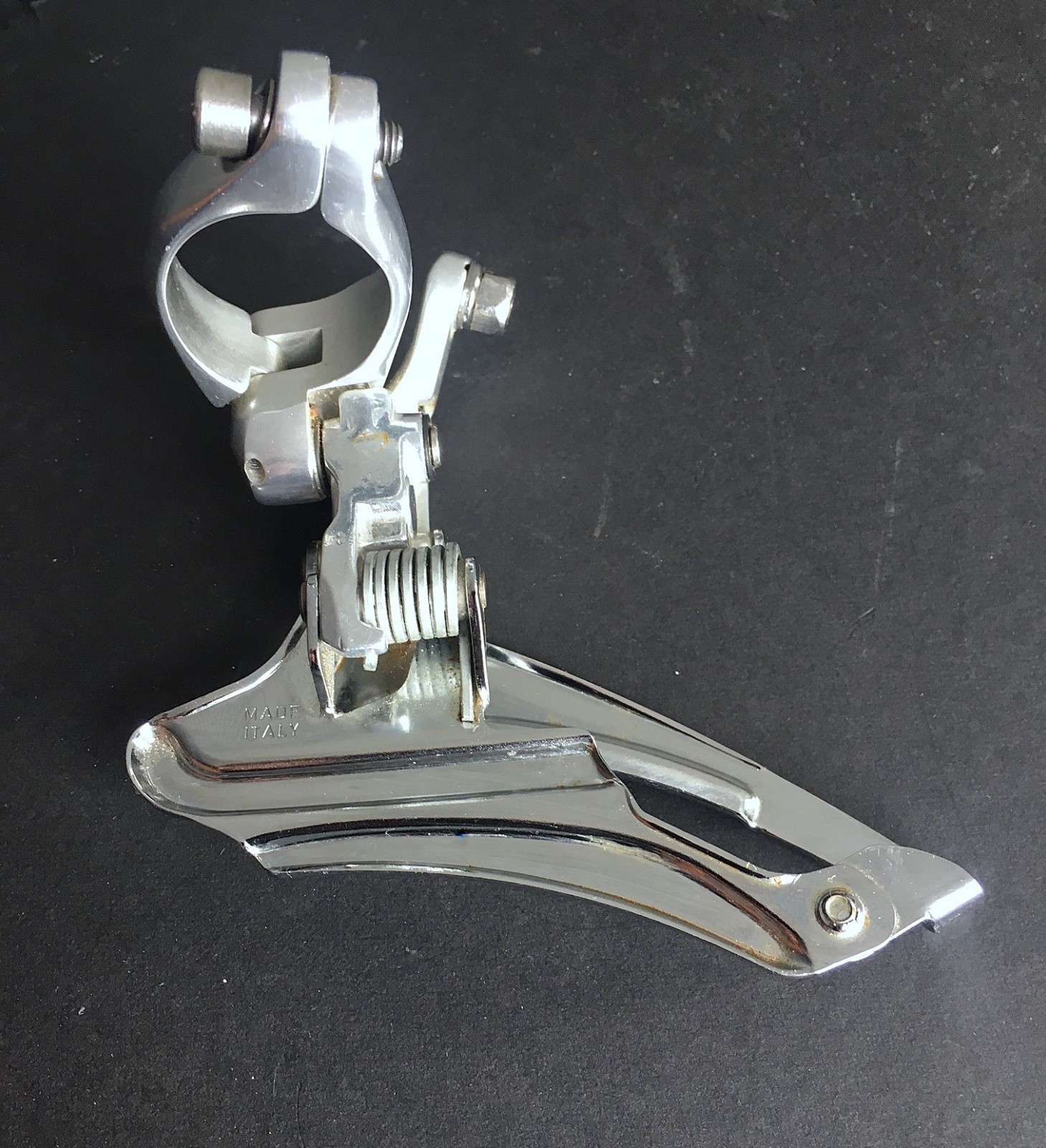 Campagnolo Record OR Triple Front Derailleur 28.6mm Clamp-On Take-Off MTB Rare