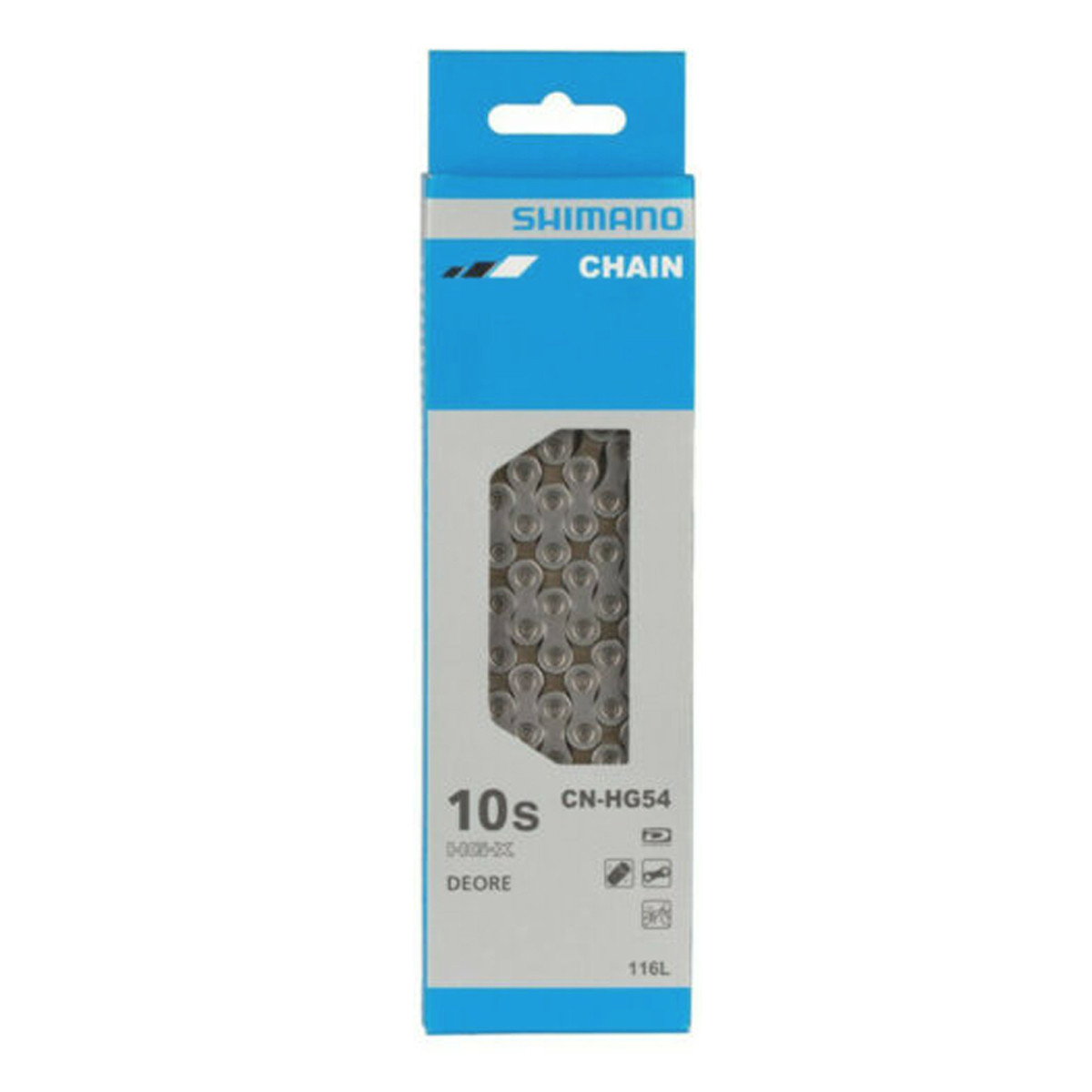 10 Speed Chain CN-HG54 Deore Dyna-sys MTB Bike Chains 116L for Shimano