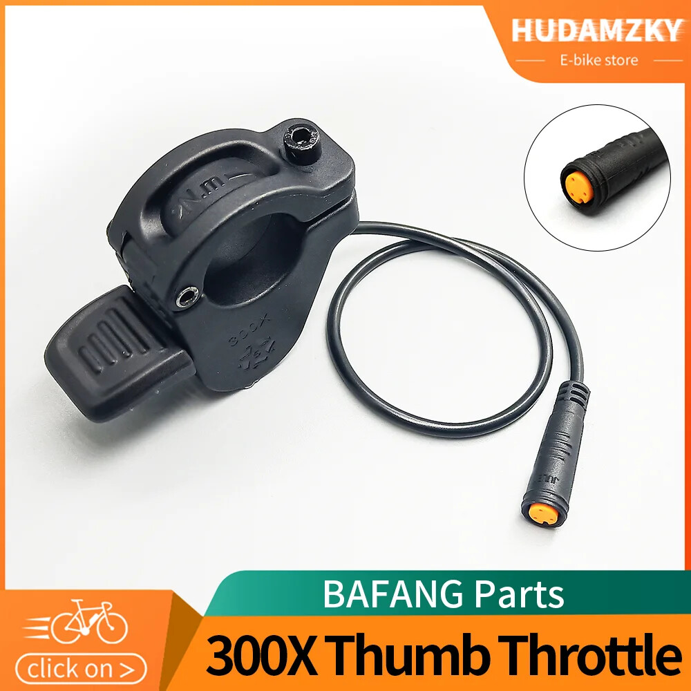 E-bike Thumb Throttle 300X 3PIN for 12V 24V 36V 48V 60V 72V Electric Bicycle