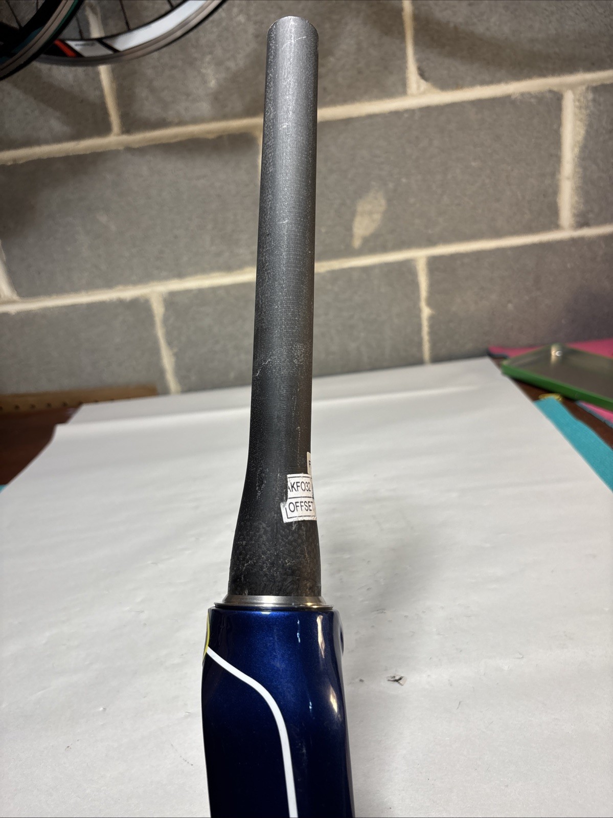 Felt Aero Carbon Road Fork 700c 1 1/8–1.5″ Tapered 300mm Steerer 45mm Rake