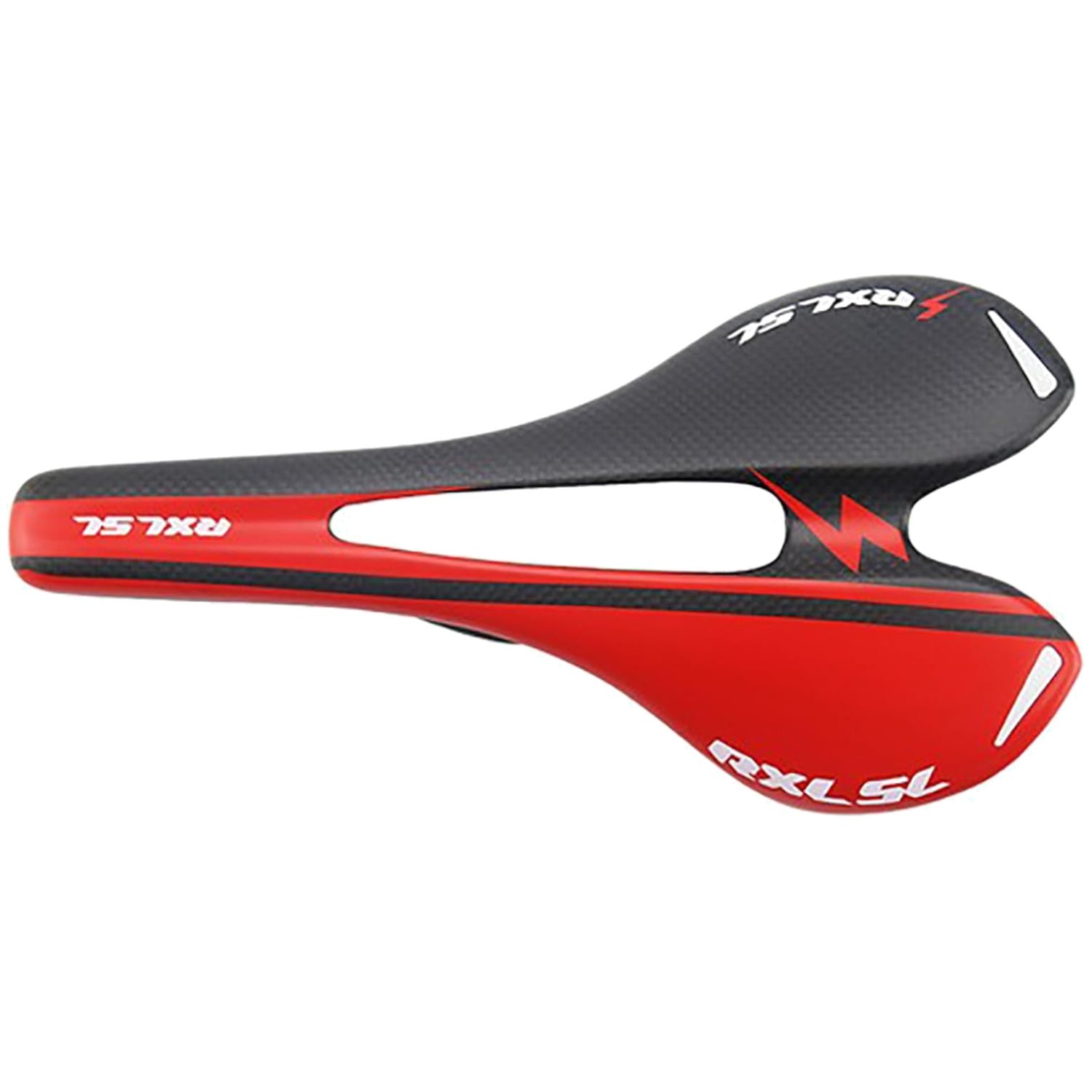 Red Carbon Fiber Bicycle Seat – Mens Womens