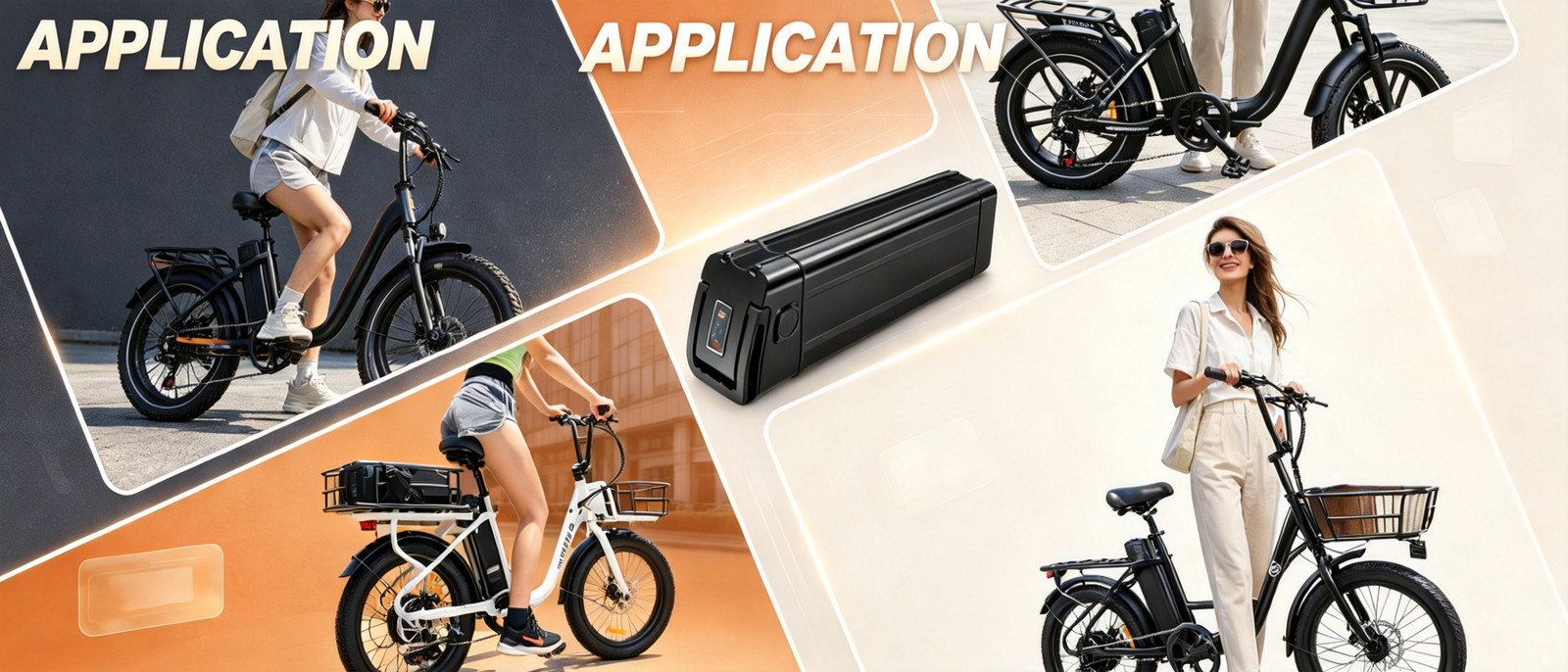 48V Electric Bike Rechargeable Li-ion Battery for ANCHEER Gocio Fold24 12.5Ah
