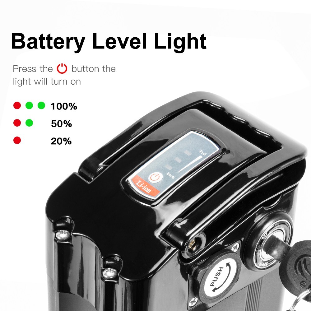 48V 15Ah Silverfish Ebike Battery Lithium Battery 1000W Electric Bike Battery