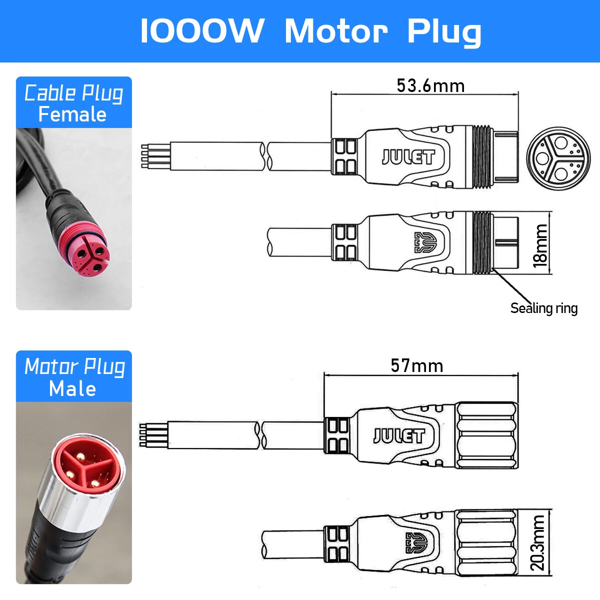 Snow E-bicycle Fat Tire Motor 48V 1000W 4.0Tyre Brushless Rear Rotate Hub Motor