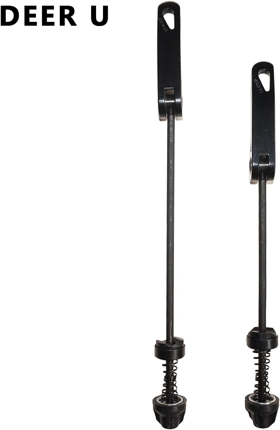 Road Mountain Bicycle MTB Wheel Hub Front and Rear Skewers Quick Release Clip…