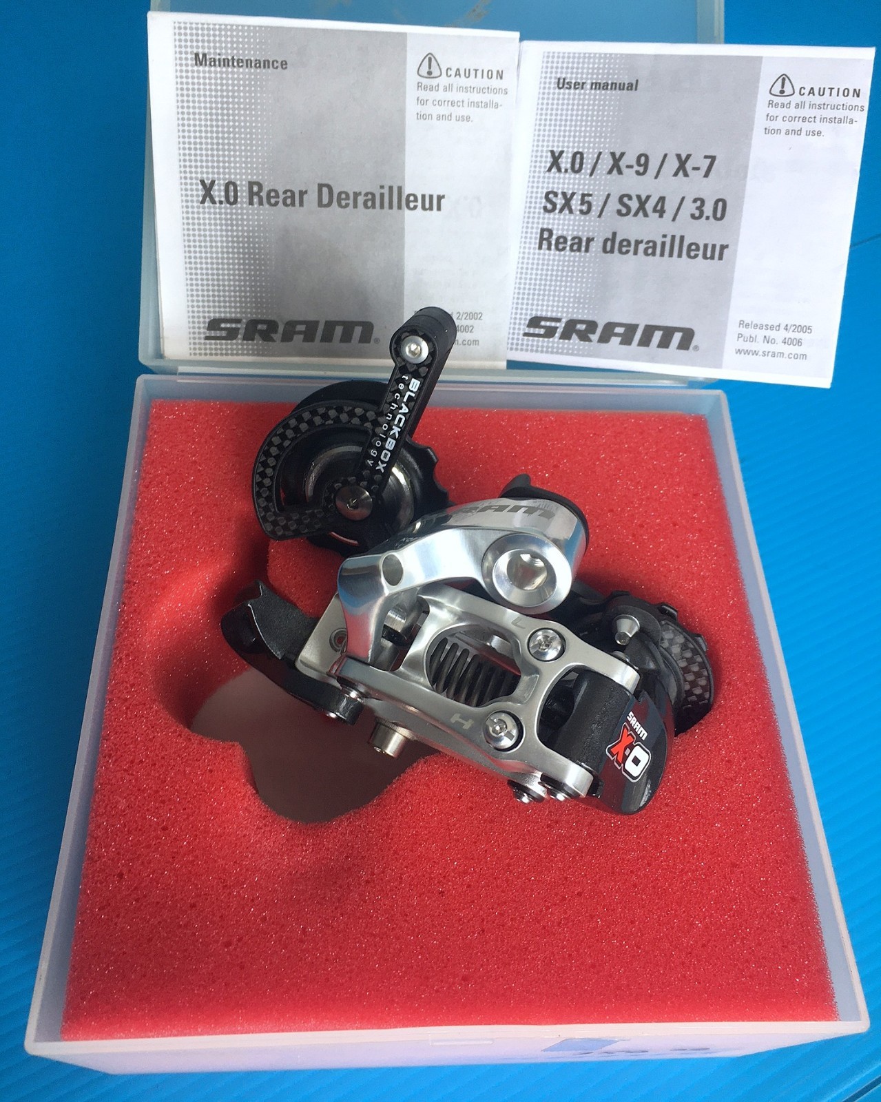 SRAM XO Rear Derailleur 9 Speed Medium Cage NOS New 200.718 Blackbox 1 to 1