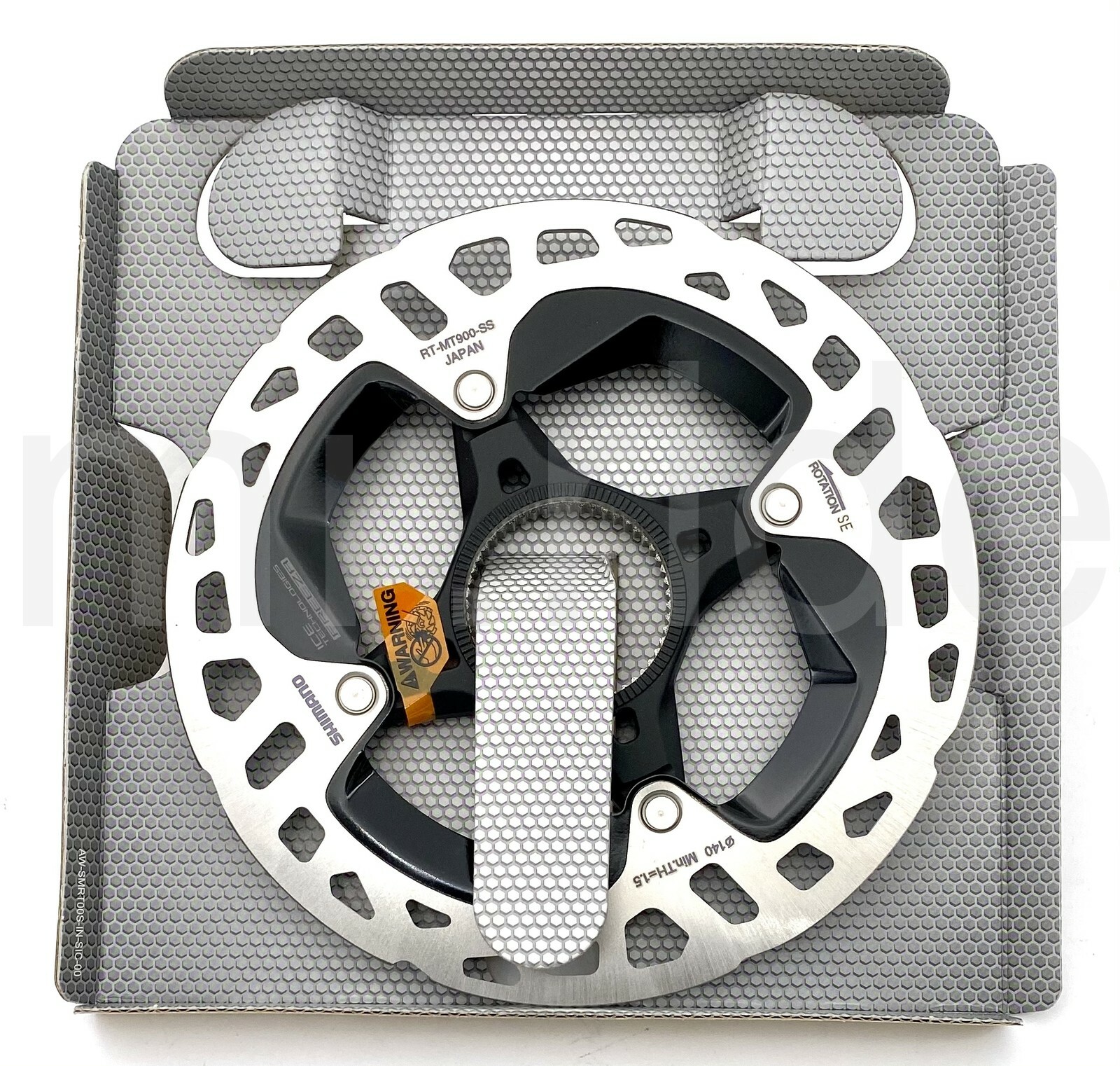 Shimano XTR/SAINT MTB Bike Disc Brake Rotor RT-MT900 140mm Center Lock,ICE Tech