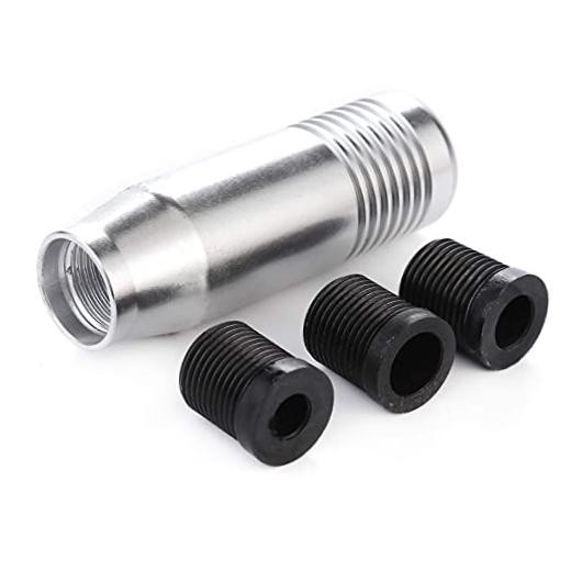 3″ Polished Gear Shifter Speed Knob Racing Shift Stick Lever Grip Handle Silver