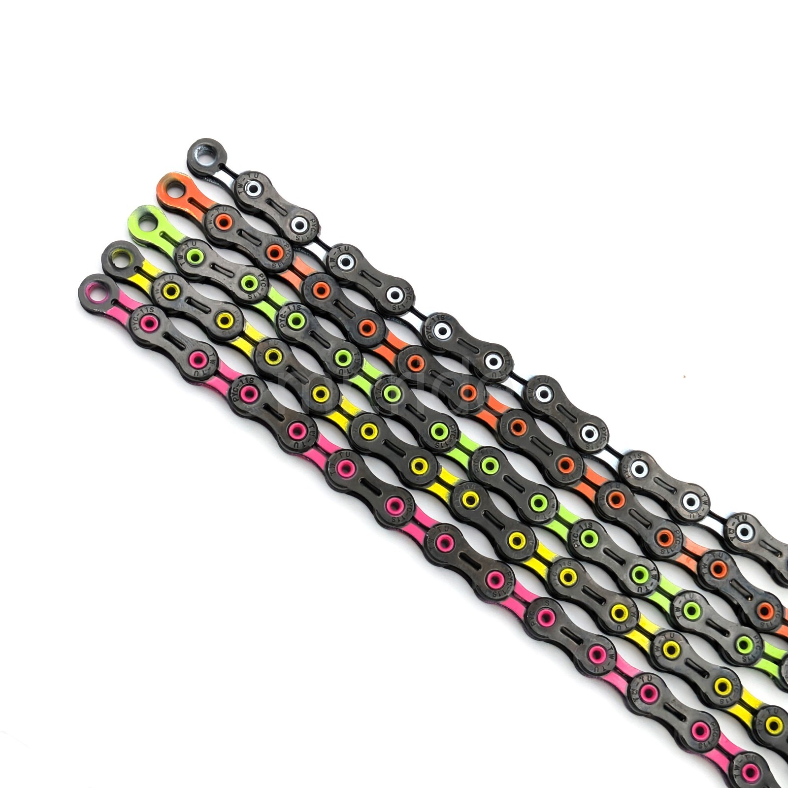 PYC DLC SP1101 11-Speed 1/2″X11/128″ 116L Bike Hollow Chain for Shimano/Sram use