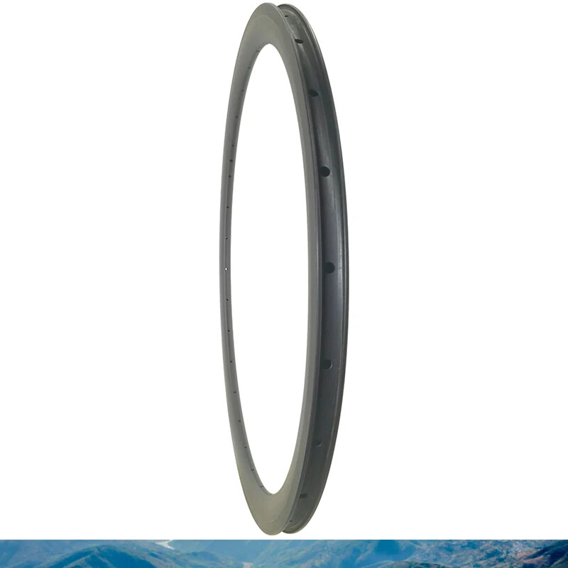 700C 38mm*23mm Road Bike Carbon Rim Basalt V Brake Clincher 16-36 Holes
