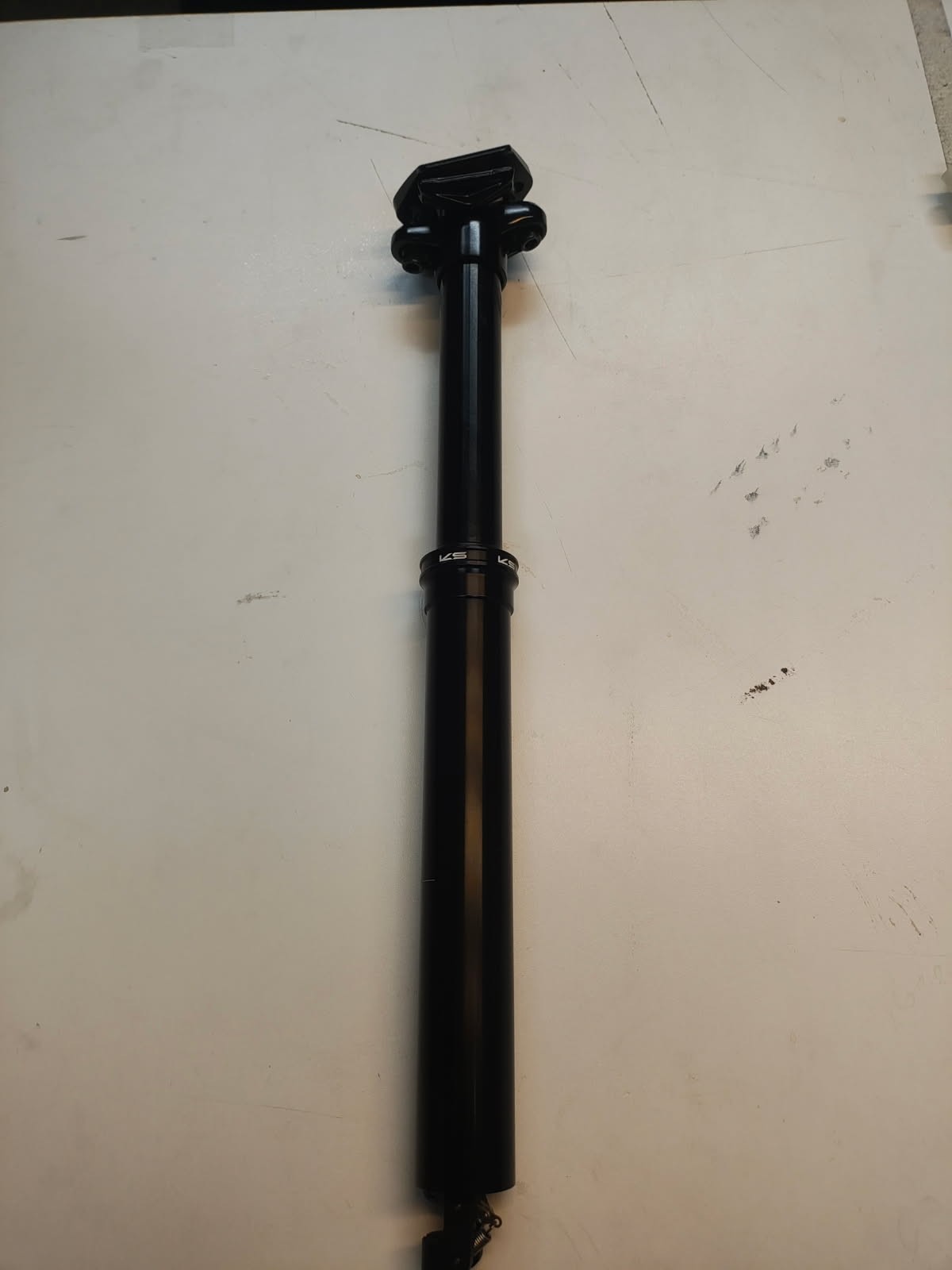 2025 KS Rage-i Dropper Seatpost – 31.6mm, 170mm & 125mm, Black ( 495 & 392 )